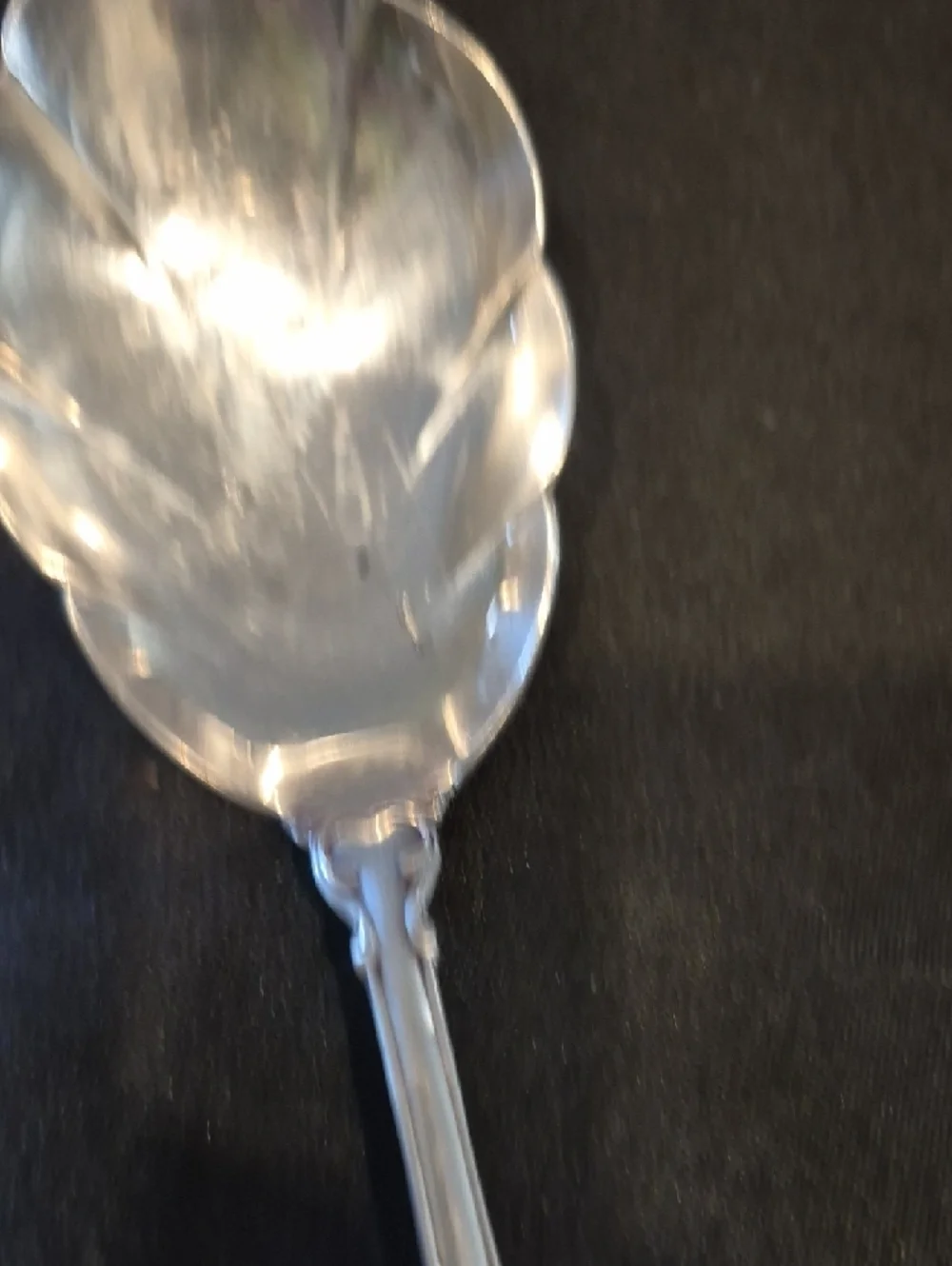 Holmer And Edwards Deep Silver Plated Orleans Set Of 3 Serving Pieces